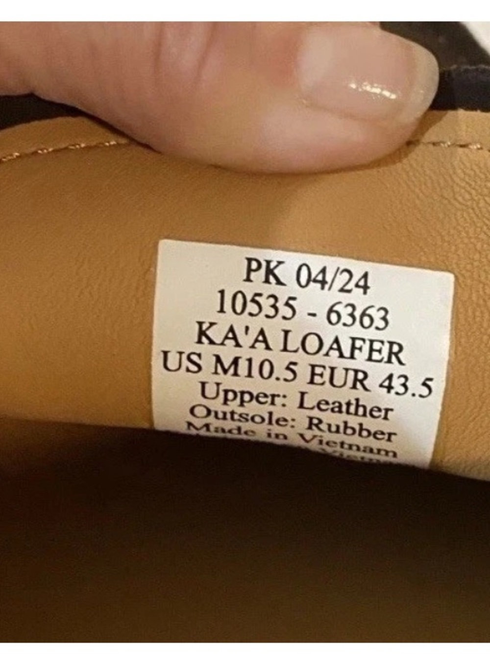 Olukai dark brown suede ka’a slip on loafers shoes men’s size 10.5 NEW - Picture 6 of 8